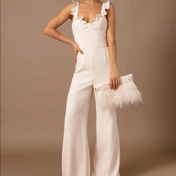 Monique Lhuillier BHLBN Ava Jumpsuit - Picture 5 of 7